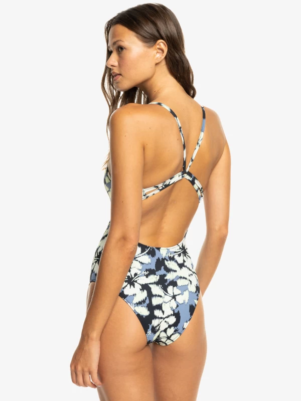 Womens Roxy Active Basic One Piece Swimsuit - Image 2