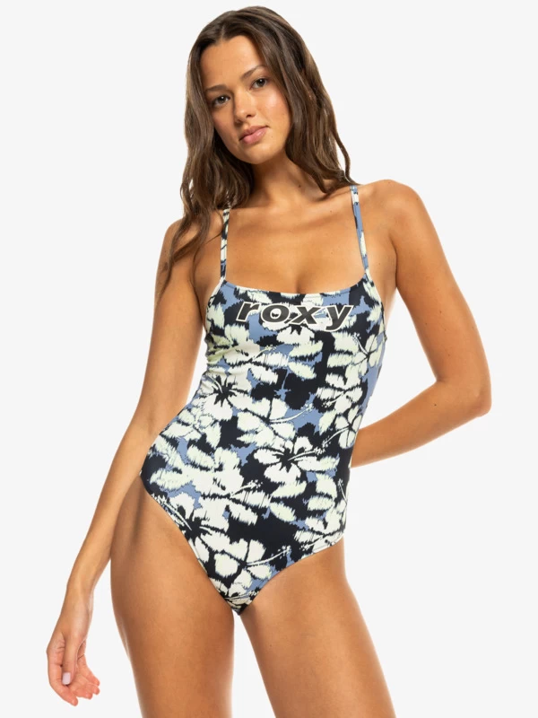 Womens Roxy Active Basic One Piece Swimsuit - Image 5