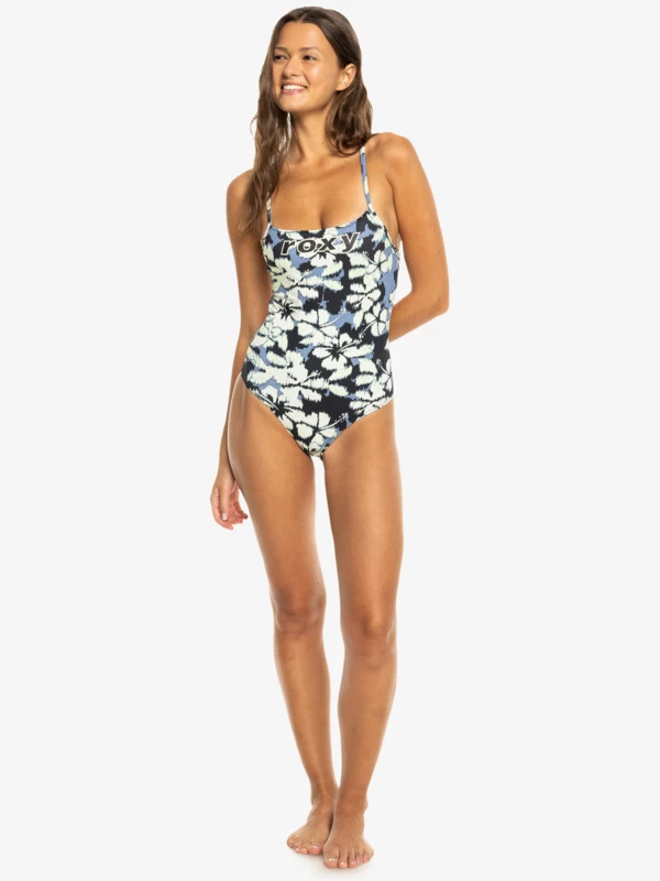 Womens Roxy Active Basic One Piece Swimsuit - Image 3