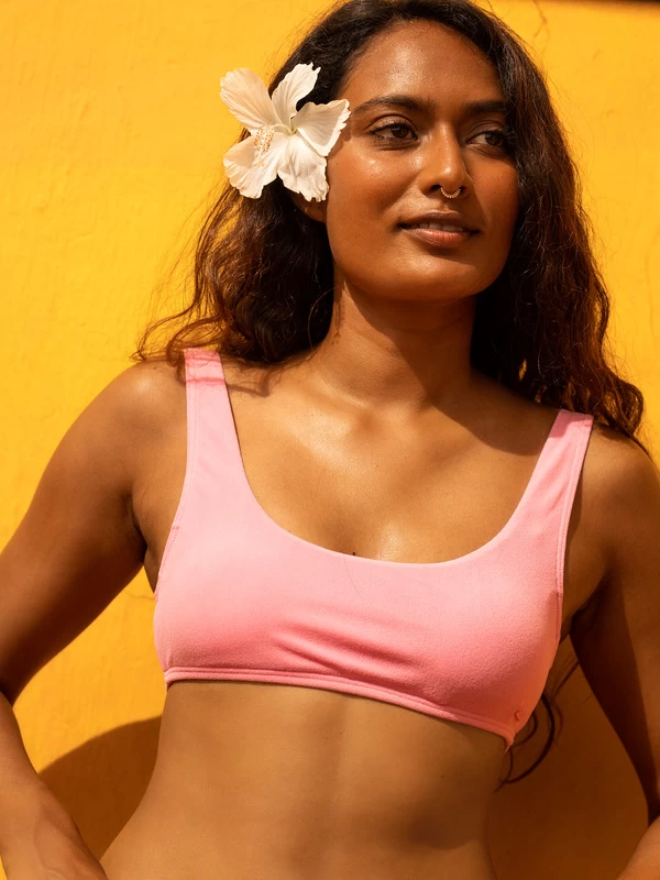 Roxy Womens Sun Click Bralette Bikini Top - Image 7