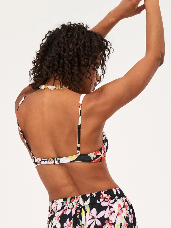 Roxy Womens Printed Beach Classics Underwired Separate Top - Image 2