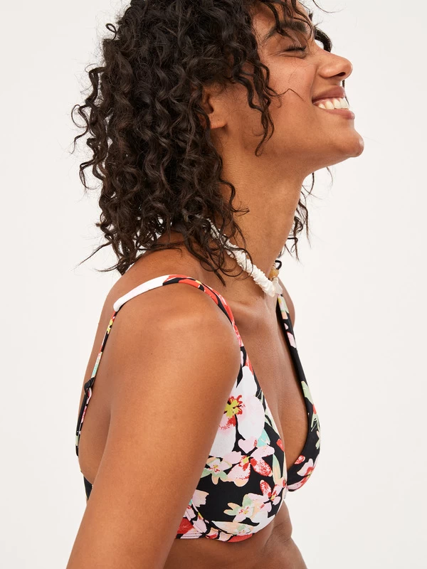 Roxy Womens Printed Beach Classics Underwired Separate Top - Image 6