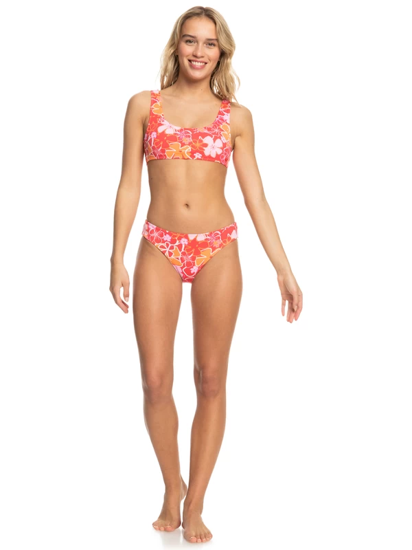 Roxy Womens Meadow Flowers Bralette Bikini Top - Image 8