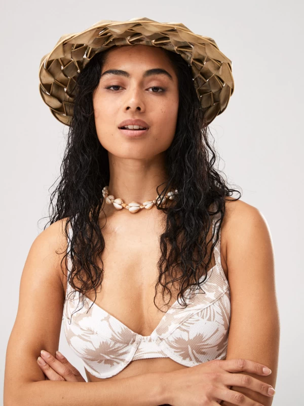 Roxy Womens Hibiscus D-Cup Bikini Top - Image 10