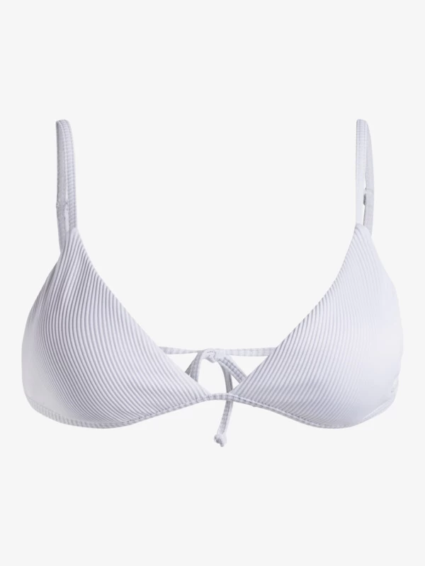 Womens Rib ROXY Love The Quiver Tri Bikini Top - Image 8