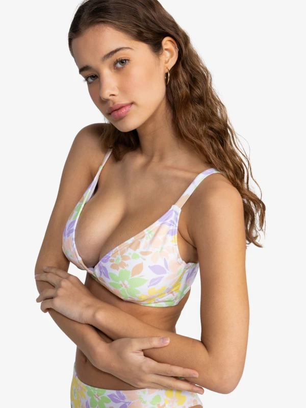 Roxy Womens Ephemere D-Cup Bikini Top - Image 3