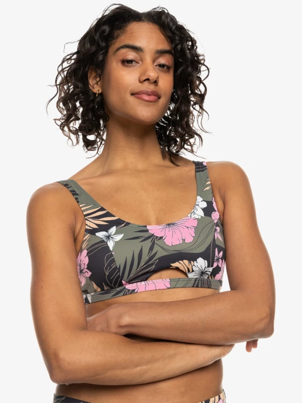 Womens ROXY Pro The Tilt Shift Bra Bikini Top