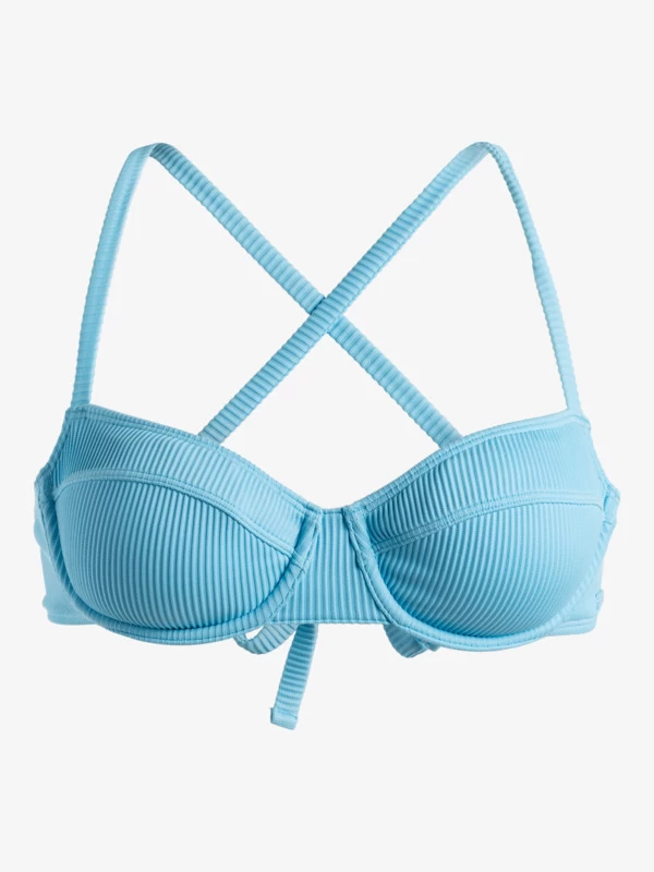 Womens Rib Roxy Love The New Muse Full Coverage Bikini Top - Image 8