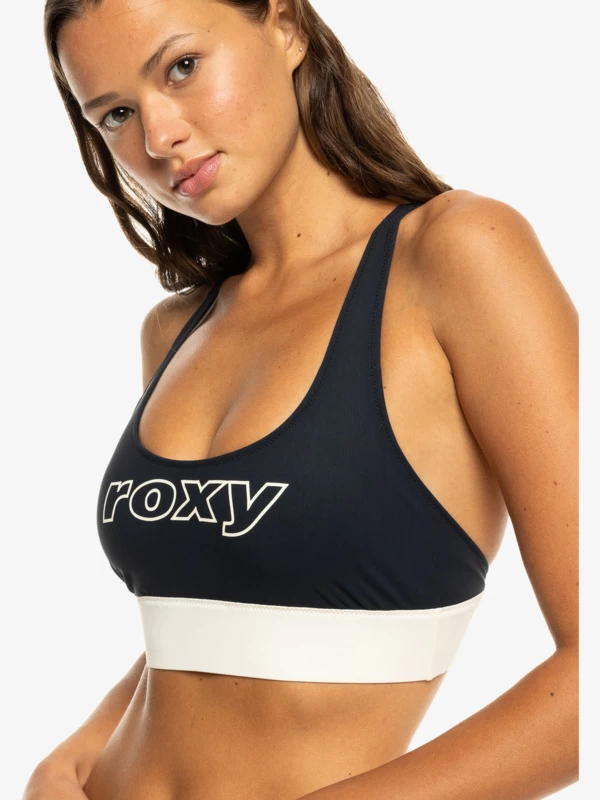 Womens Roxy Active Full Coverage Bikini Top - Image 12