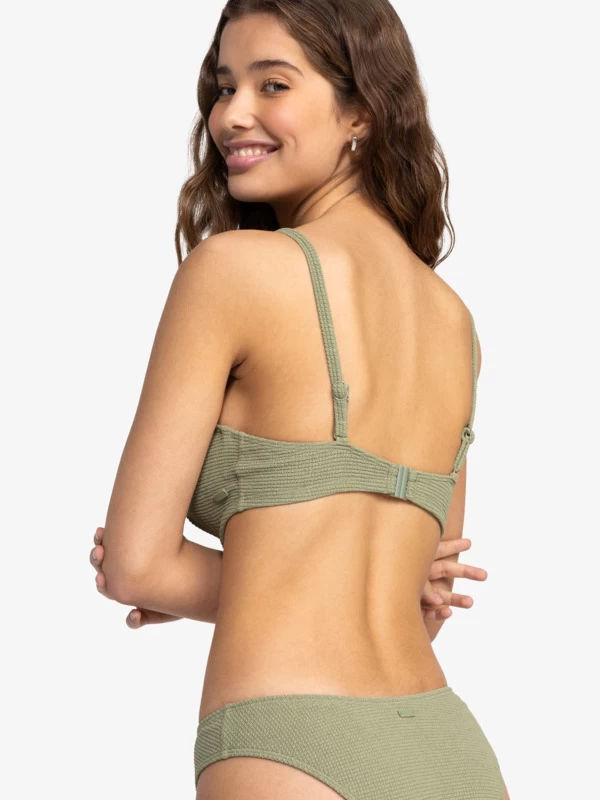 Roxy Womens Essaouira Full Coverage Bikini Top - Image 3