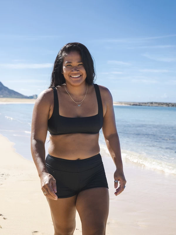 Womens ROXY Love Shorty Bikini Bottoms - Image 8