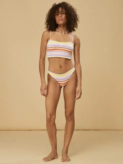 Roxy Womens Surf.Kind.Kate. Cheeky Bikini Bottoms