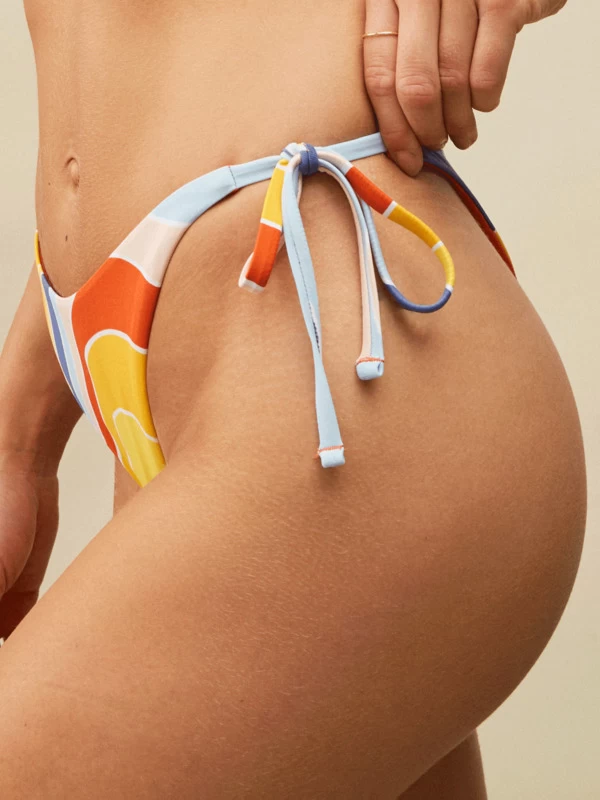 Roxy Womens Palm Cruz Cheeky Bikini Bottoms - Image 14