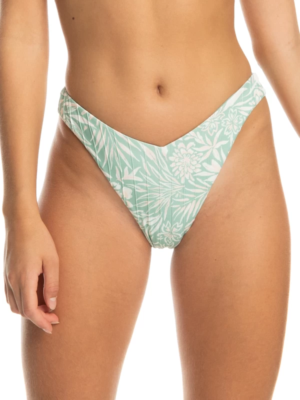 Womens Rib Roxy Love The Sunseeker Cheeky Bikini Bottoms - Image 7