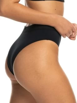 Roxy Womens Beach Classics Mid Waist Bikini Bottoms