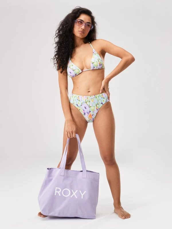 Roxy Womens Blumen High Leg Bikini Bottoms - Image 8
