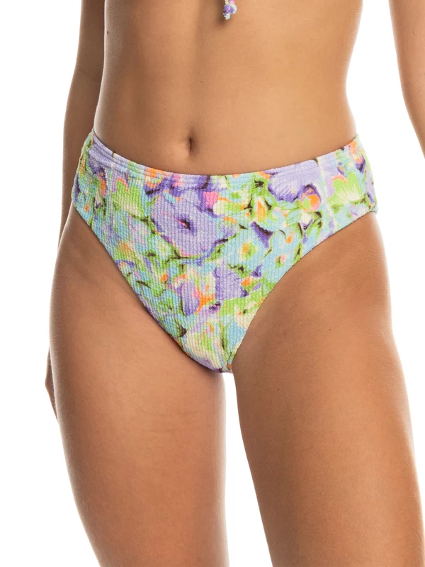 Roxy Womens Blumen High Leg Bikini Bottoms