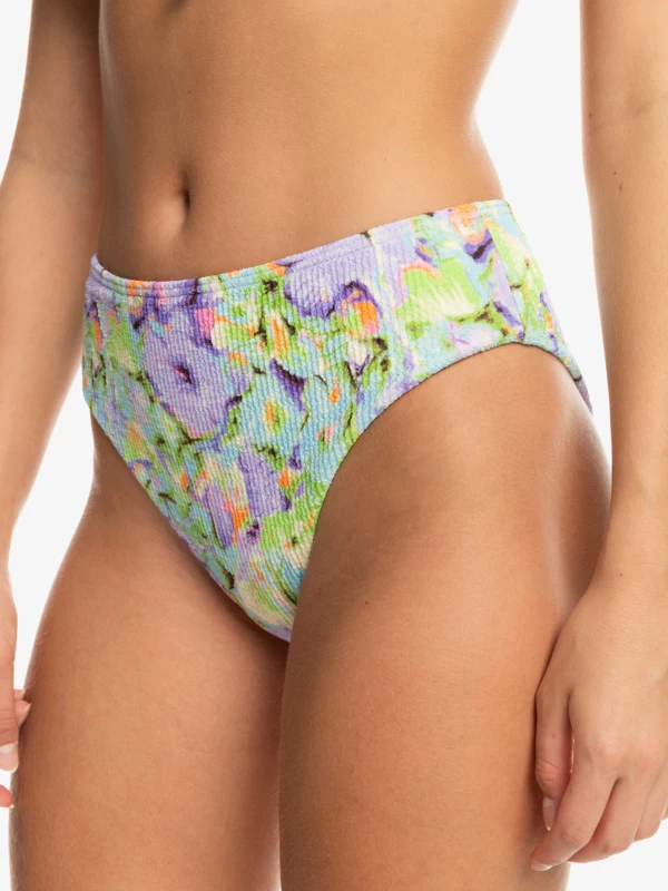 Roxy Womens Blumen High Leg Bikini Bottoms - Image 7