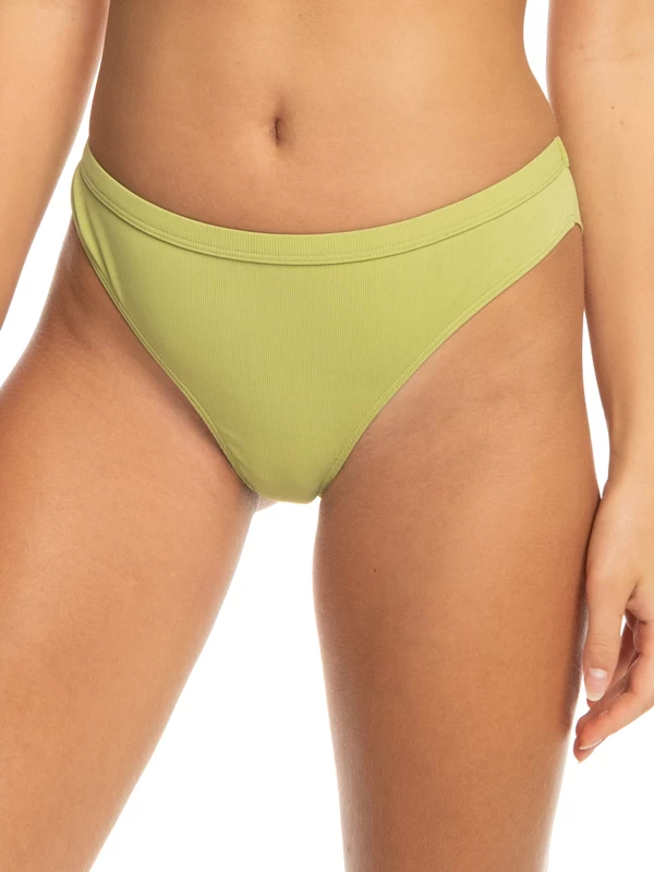Womens Roxy Pro The Snap Turn Cheeky Bikini Bottoms - Image 2