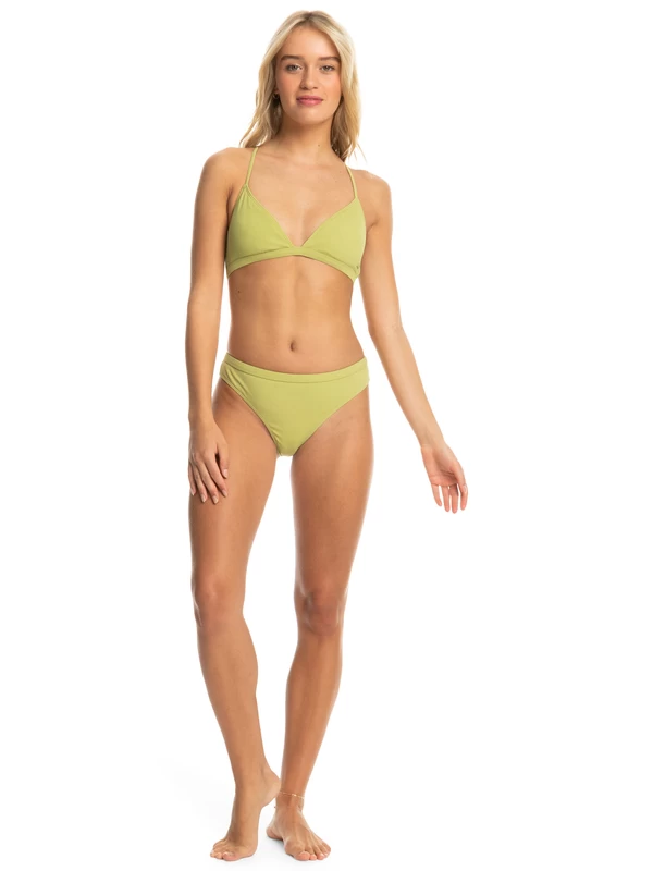 Womens Roxy Pro The Snap Turn Cheeky Bikini Bottoms - Image 5