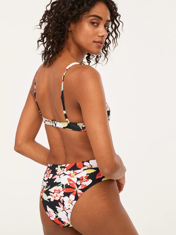 Roxy Womens Printed Beach Classics Moderate Bikini Bottoms - Image 7