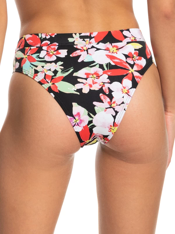 Roxy Womens Printed Beach Classics Moderate Bikini Bottoms - Image 4
