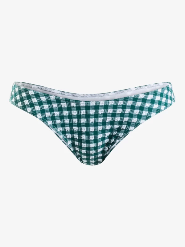 Roxy Womens The Plaid Pulse Cheeky Bikini Bottoms - Image 5