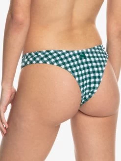 Roxy Womens The Plaid Pulse Cheeky Bikini Bottoms