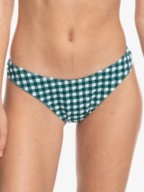 Roxy Womens The Plaid Pulse Cheeky Bikini Bottoms - Image 3