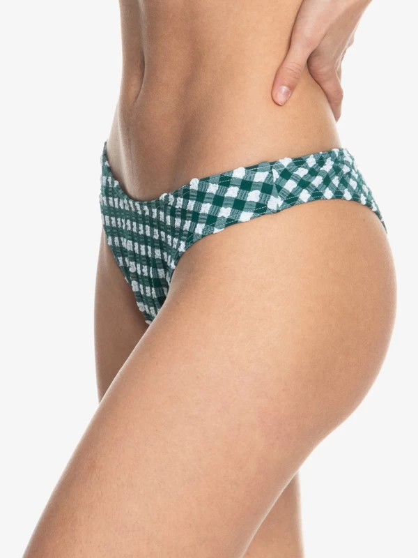 Roxy Womens The Plaid Pulse Cheeky Bikini Bottoms - Image 4