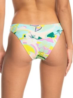 Roxy Womens Rave Wave Moderate Bikini Bottoms