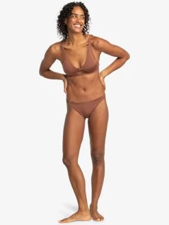 Roxy Womens Silky Island Cheeky Bikini Bottoms