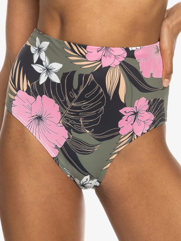 Womens ROXY Pro The Up Surge High Waist Bikini Bottoms - Image 7