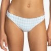 Roxy Womens Check It Low Waist Bikini Bottoms