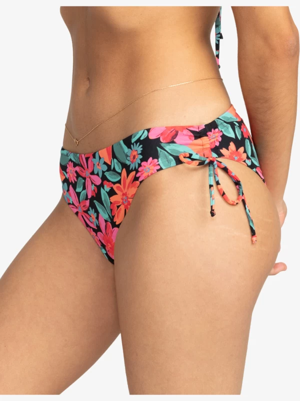 Roxy Womens Printed Beach Classics Tie Side Bikini Bottoms - Image 3