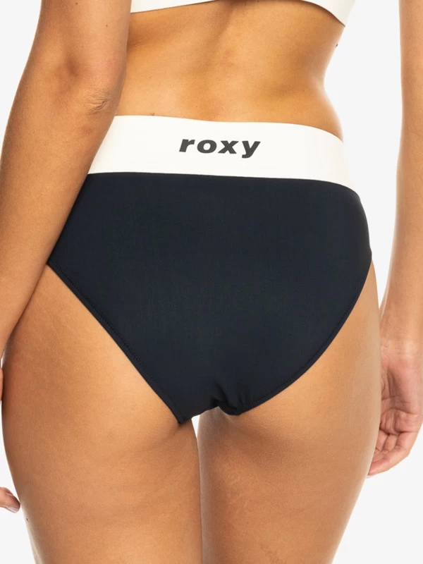 Womens Roxy Active Full Coverage Bikini Bottoms - Image 8