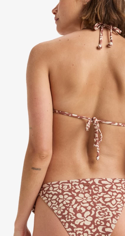 Roxy Womens Free Fallin Floral Moderate Coverage Bikini Bottoms - Image 3