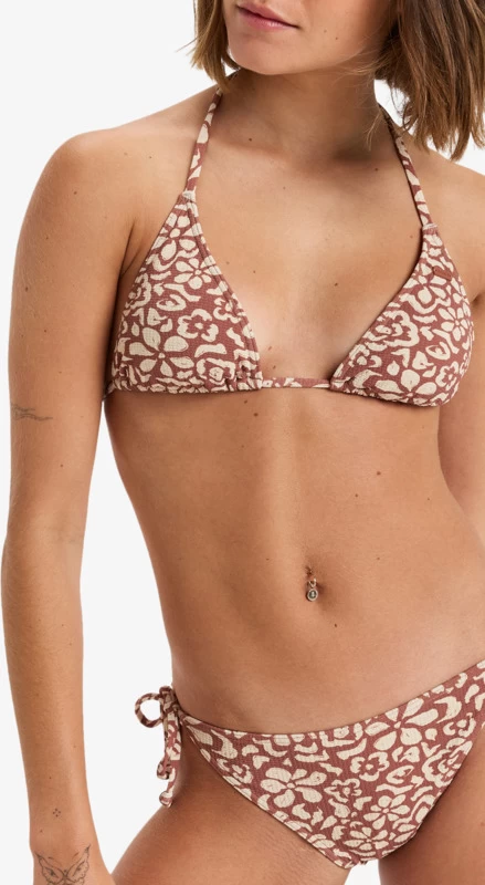 Roxy Womens Free Fallin Floral Moderate Coverage Bikini Bottoms - Image 5