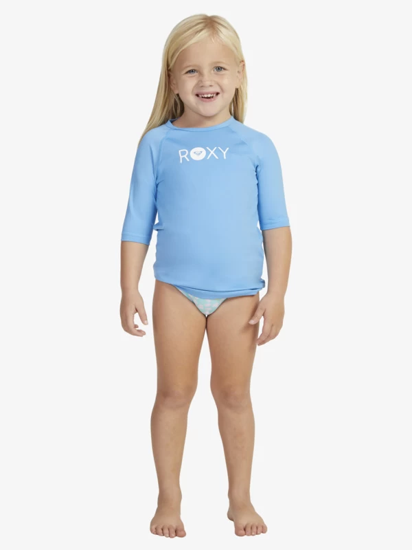 Roxy Girls 2-7 Essential Short Sleeve UPF 50 Surf T-Shirt - Image 2