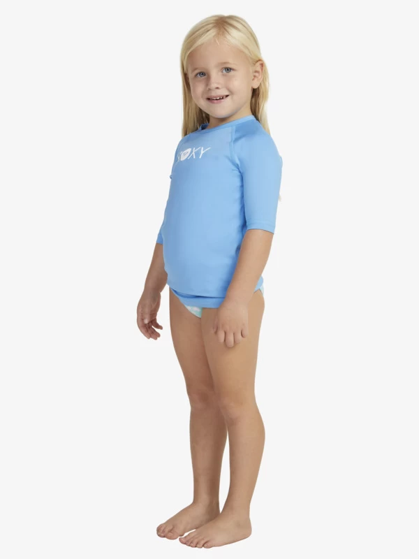 Roxy Girls 2-7 Essential Short Sleeve UPF 50 Surf T-Shirt - Image 3