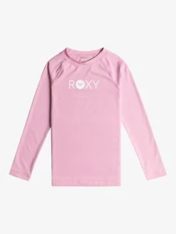 Roxy Girls 2-7 EssentialLong Sleeves UPF 50 Rashguard Set