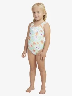 Roxy Girls 2-7 Hawaiian Spirit One-Piece Swimsuit