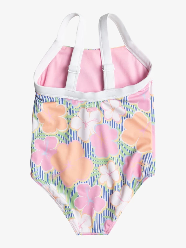 Roxy Girls 2-7 Tiny Flower One-Piece Swimsuit - Image 3