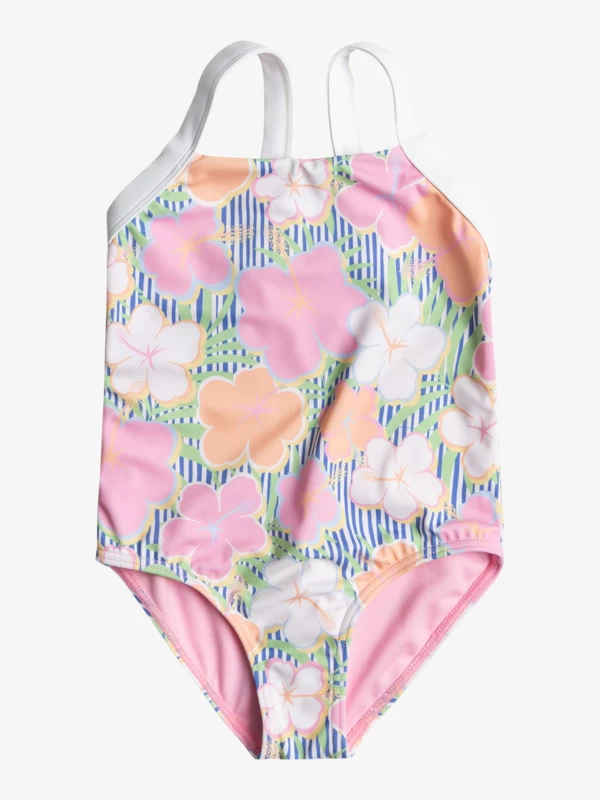 Roxy Girls 2-7 Tiny Flower One-Piece Swimsuit - Image 4
