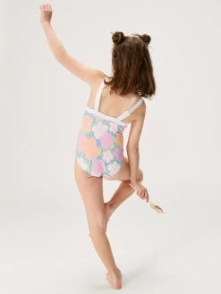 Roxy Girls 2-7 Tiny Flower One-Piece Swimsuit