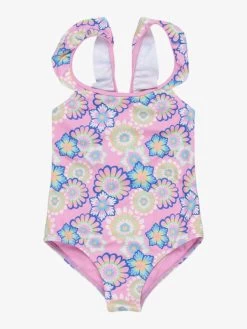 Roxy Girls 2-7 Flower PartyOne Piece Swimsuit