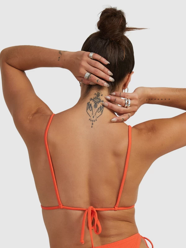 Roxy Womens Mimi Tiki Tri Bikini Top - Image 9