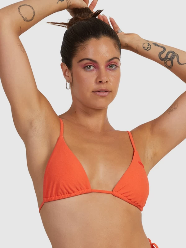 Roxy Womens Mimi Tiki Tri Bikini Top - Image 5