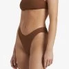 Roxy Womens Palm Shadow High Leg Mini Bikini Bottoms